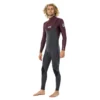 Combinaison Rip Curl - Dawn Patrol 3/2 Mm Chest Zip - Wine 2023
