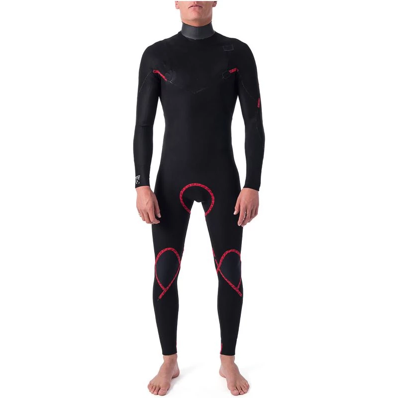 Combinaison Rip Curl - Dawn Patrol Perf 3/2 Mm Front Zip - Black 2023 2 Combinaison Rip Curl - Dawn Patrol Perf 3/2 Mm Front Zip - Black 2023 – Image 2