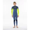 Combinaison Rip Curl - Junior Dawn Patrol 3/2 Front Zip Blue - 2023