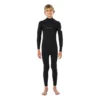 Combinaison Rip Curl - Junior Down Patrol 4/3 Mm Chest Zip - Black 2023