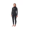 Combinaison Rip Curl - Women Dawn Patrol 4/3 Mm Chest Zip - Black 2023