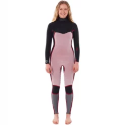 Combinaison Rip Curl - Women Dawn Patrol 4/3 Mm Chest Zip - Black 2023 -le surf boutique combinaison rip curl women dawn patrol 4 3 mm chest zip black 2023 2