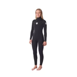 Combinaison Rip Curl - Women Dawn Patrol 4/3 Mm Chest Zip - Black 2023
