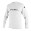 Lycra O'neill Manches Longues - Youth Basic Skins L/S - Sun Shirt - White