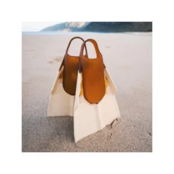 Palmes Dafin - Mark Cunningham Amber - White/Marron -le surf boutique palmes dafin mark cunningham amber white marron 1