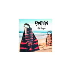 Palmes Dafin RVCA - Black/Red -le surf boutique palmes dafin rvca black red 1