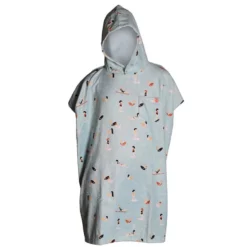 Poncho After - Madrague Light Blue