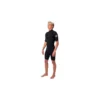 Shorty Rip Curl - Dawn Patrol 2/2 Front Zip Manches Courtes - Black 2023