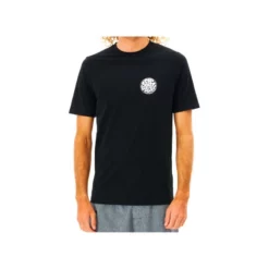 T-shirt UV - Rip Curl Icons Of Surf - Black