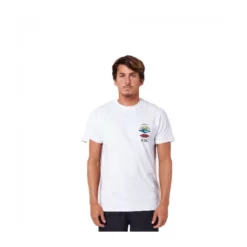 T-shirt UV - Rip Curl Icons SurfLite - White