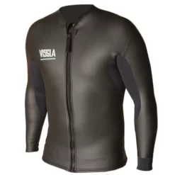 Top Vissla North Seas 2/2 Front Zip Jacket BLK